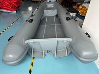 Bateaux semi-rigides en aluminium RHIB RIB 4,2 m pour 7 personnes avec rangement avant étanche en aluminium pour patrouille, fabriqués en Chine, faible MOQ