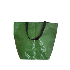 Nuova Borsa Shopper in PP Grigio Resistente, Ecologica e Riciclata, con Manici in Tessuto PP - Product Image 3