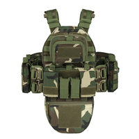 Chaleco Táctico Portaplacas Molle de Camuflaje Personalizado de Fábrica Zennison con Protección de Entrepierna y Estructura Ajustable