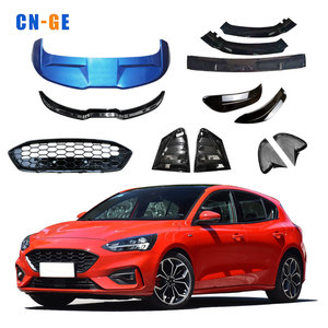 Tập Trung Bên Ngoài Phụ Kiện Bao Gồm <span class=keywords><strong>Spoiler</strong></span> Sương Mù Ánh Sáng Khung Lưới Tản Nhiệt Bumper <span class=keywords><strong>Front</strong></span> Lip Strips Cho Ford Tập Trung St-Line Mk4 2019-2024 - Product Image 4