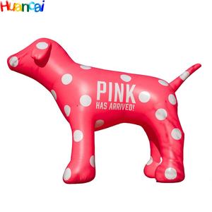 Gran oferta, modelo de Animal inflable gigante, mascota inflable de perro de lunares rosas de Labrador con luces para decoración de eventos - Product Image 6