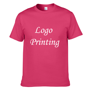 T-shirt Basique Formel à Col Rond et Manches Courtes en Coton Tricoté 100% Personnalisable avec Logo Imprimé – Écologique, Faible Coût, Vente en Gros - Product Image 1