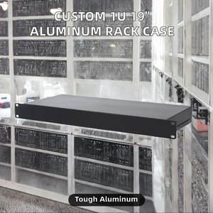 Armoire de serveur réseau en alliage d'aluminium IP54 1U 19 pouces sur mesure pour systèmes réseau - Product Image 2