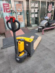 New Mini Transporter 1500kg 2000kg Lead Acid/Lithium Battery Pedestrian Full Electric Hydraulic Lift Forklift