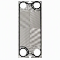 Échangeur de chaleur à plaques PHE, plaques et joints, haute conductivité, titane SS316L EPDM NBR, pièces de rechange pour le refroidissement des processus industriels
