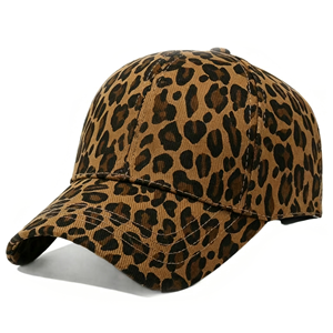 Gorra de Béisbol Vintage con Estampado de Leopardo, Visera Curva, Transpirable, Unisex, para las Cuatro Estaciones, Gorra de Papá al por Mayor - Product Image 2