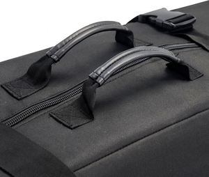 Tables de massage universelles noires BSCI avec une poche, sac de transport professionnel directement de l'usine - Product Image 2