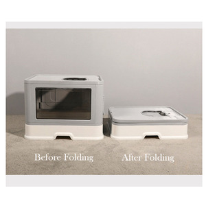 Katzenklo Faltbar Vollständig Geschlossene Katzentoilette - Product Image 6