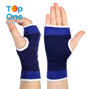 TopOne venta al por mayor de punto Palm Wrap Thumb Sleeve Muñequera Soporte de protección de manos para hombres y mujeres - Product Image 1