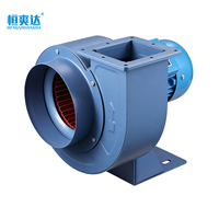 Ventilateur centrifuge multi-panneaux HENGSHUANGDA série CF 380V à montage sur conduit, économe en énergie, grand volume d'air, faible bruit, pour cuisine et hôtel - Nouveau
