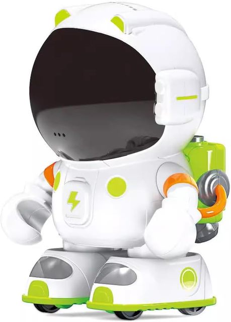 Voice Control Educational Interactive Astronaut Robot Companion for Kids Smart Talking with Storytelling Music & Voice Repeat