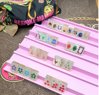 Cartes de Mahjong Thème Équestre avec Motifs Bottes de Cowboy et Trophées, Tuiles de Mahjong en Résine Haute Brillance Style Américain