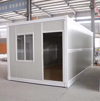 Conteneur pliable en acier de haute qualité de 20 pieds, respirant, taille personnalisée, utilisation portable pour bureaux, fabriqué en Afrique du Sud