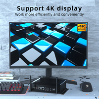 Mini PC Industrial sin Ventilador Intel Core I7-10510U, Máximo 64 GB de RAM DDR4, Ethernet Gigabit Dual, Pantalla Triple 4K, Compatible con Win10/11 y Linux