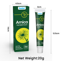 Crème chauffante professionnel Sumifun à l'Arnica et à la Confrérie pour le soulagement des douleurs articulaires (genoux, cou)