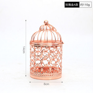 Porte-encens doré, chandelier d'art en fer, bougeoir décoratif, bâton de bougie parfumé pour la décoration de table à la <span class=keywords><strong>maison</strong></span> - Product Image 6