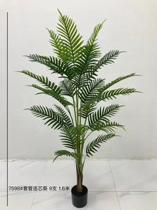 Planta de Palma de areca Artificial <span class=keywords><strong>GM</strong></span>, palmera <span class=keywords><strong>falsa</strong></span>, Palma amarilla sintética en maceta para interior, exterior, casa, hogar, oficina, decoración moderna - Product Image 5