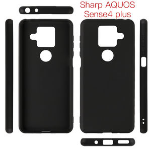 Coque de téléphone portable noire antichoc mate pour Sharp Aquos Sense wish 3 4 <span class=keywords><strong>R8</strong></span> R9 9 <span class=keywords><strong>Plus</strong></span> Silicone vente en gros coque arrière souple en TPU - Product Image 6