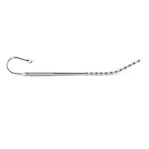 Dilator Uretra Super Panjang dengan <span class=keywords><strong>2</strong></span> Cincin, Penis Plug Baja Anti Karat untuk Masturbasi Pria, Stimulasi Uretra - Product Image 6