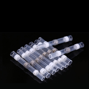 Connecteur à anneau thermorétractable blanc 26-24AWG, borne à sertir étanche avec tube d'étanchéité pour câblage, prix de gros - Product Image 1