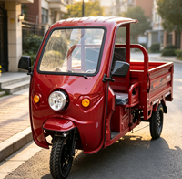 Meilleur Prix Tricycle Électrique à Trois Roues, Caisse de Transport Ouverte, Double Amortisseur à Ressort, 60V 351-500W, pour Logistique Rurale et Petite Expédition