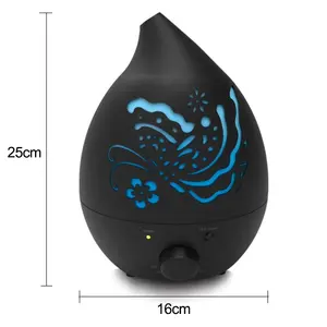 Alibaba Amazon Hot Selling China Supplier LED Lamp Aromatherapy Essential Oil Air Aroma Diffuser Cool Mist Humidifier