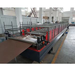 30 m/phút tốc độ cao USA phổ biến R/PBR Bảng điều chỉnh thép hồ sơ kim loại tấm lợp cuộn hình thành với điều khiển PLC - Product Image 3