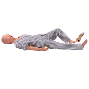 Mannequin éducatif avancé, mannequin masculin âgé pour soins infirmiers - Product Image 1