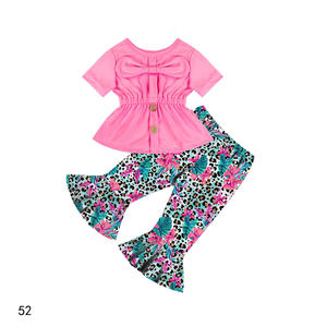 Conjuntos de Ropa para Niñas, Conjuntos de 2 Piezas Personalizados para Niñas Pequeñas, Conjuntos de Ropa de Boutique para Niñas, Conjuntos de Ropa de Verano para Bebés - Product Image 1