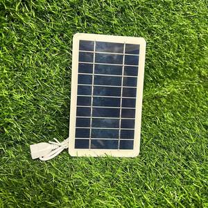 Mini <span class=keywords><strong>chargeur</strong></span> de panneau solaire polycristallin de sortie 2W 5V pour <span class=keywords><strong>chargeur</strong></span> de panneau photovoltaïque de téléphones mobiles avec connecteur USB - Product Image 3