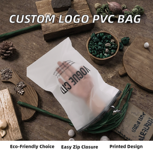 Bolsa con Cierre Deslizante Personalizada con Logotipo, de PE Esmerilado Reciclable, para Ropa, Sudaderas, Cosméticos y Trajes de Baño - Product Image 2