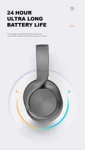Casque audio FlexFit supra-auriculaire extensible et pliable, offrant un son immersif à chaque rythme - Product Image 3
