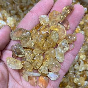 Cristalli di Citrino Brasiliano Naturale all'Ingrosso, Pietre Levigate per Decorazione d'Interni - Product Image 3