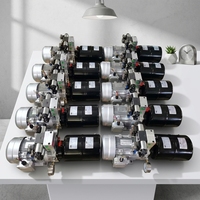 Unidad de Potencia Hidráulica de Doble Solenoide de 380V 1.5KW, 22Mpa, Tanque de 6L, Paquete de Potencia Hidráulica HP