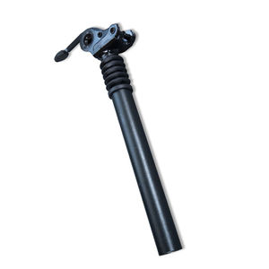 MAXFORD-<span class=keywords><strong>tija</strong></span> de sillín ajustable de aleación de aluminio, luz negra para <span class=keywords><strong>bicicleta</strong></span> de montaña, con <span class=keywords><strong>amortiguador</strong></span>, 27,2 - Product Image 2