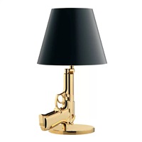 Lampe de table de chevet AK47 créative, lampe sur pied, lampe LED en résine, lampe en forme de pistolet, personnalisée, salon moderne minimaliste