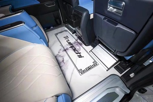 Asiento Giratorio de Cuero Eléctrico de Lujo VIP con Calefacción, Pantalla Táctil y Carga Inalámbrica para RV, MPV, VAN, Campervan, Limusina - Product Image 4