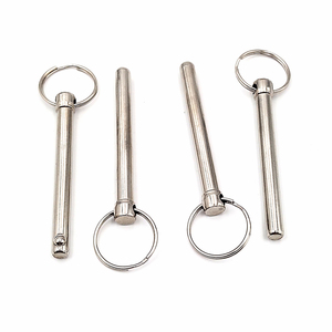 Trung Quốc duy nhất Bead kéo vòng định vị dừng hàng không chân âm thanh an toàn khóa <span class=keywords><strong>pins</strong></span> sắt Nickel-plated nhanh chóng phát hành <span class=keywords><strong>pins</strong></span> M8 - Product Image 4