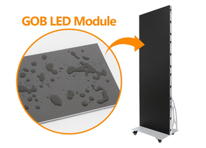 Dijital <span class=keywords><strong>LED</strong></span> Poster standı ekran P2.5 P4 kapalı katlanabilir Poster <span class=keywords><strong>Led</strong></span> ekran reklam Totem ekran WIFI <span class=keywords><strong>LED</strong></span> Standee - Product Image 2