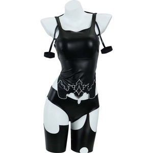 Halloween Party Game NieR:Automata A2 Cosplay Sexy Black Battle Costume Costume GAHC-012 - Product Image 4