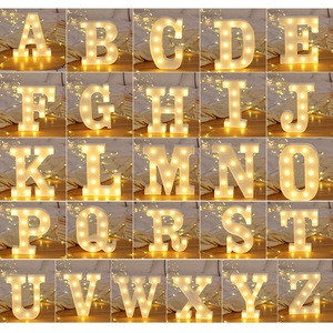 ไฟ LED <span class=keywords><strong>ต</strong></span>ัวอักษรและ<span class=keywords><strong>ต</strong></span>ัวเลขแบบพกพา ขนาด 22 ซม. ใช้แบตเตอรี่ เหมาะสำหรับตกแ<span class=keywords><strong>ต</strong></span>่งงานแ<span class=keywords><strong>ต</strong></span>่งงาน วันเกิด คริส<span class=keywords><strong>ต</strong></span>์มาส งานปาร์ตี้ที่บ้าน บาร์ ร้านค้า - Product Image 2
