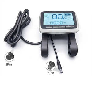 Vélo électrique <span class=keywords><strong>TongSheng</strong></span> VLCD5 avec 6 broches 8 broches 36V 48V affichage TSDZ2 panneau de commande de moteur moyen pièces de vélo électrique à courant continu - Product Image 1