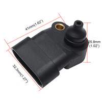 Capteur de pression d'admission de moto 23S-02B pour Yeson Honda Yamaha Suzuki, accessoire du système de carburant de moto