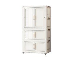 Meuble de Rangement Multicouche pour Salon 80CM OEM, Bibliothèque Mobile, Armoire de Rangement Pliante Multifonctionnelle pour Fenêtre