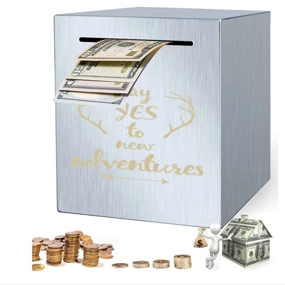 Высококачественная копилка с логотипом на заказ OEM, большая копилка для взрослых, копилка для продажи