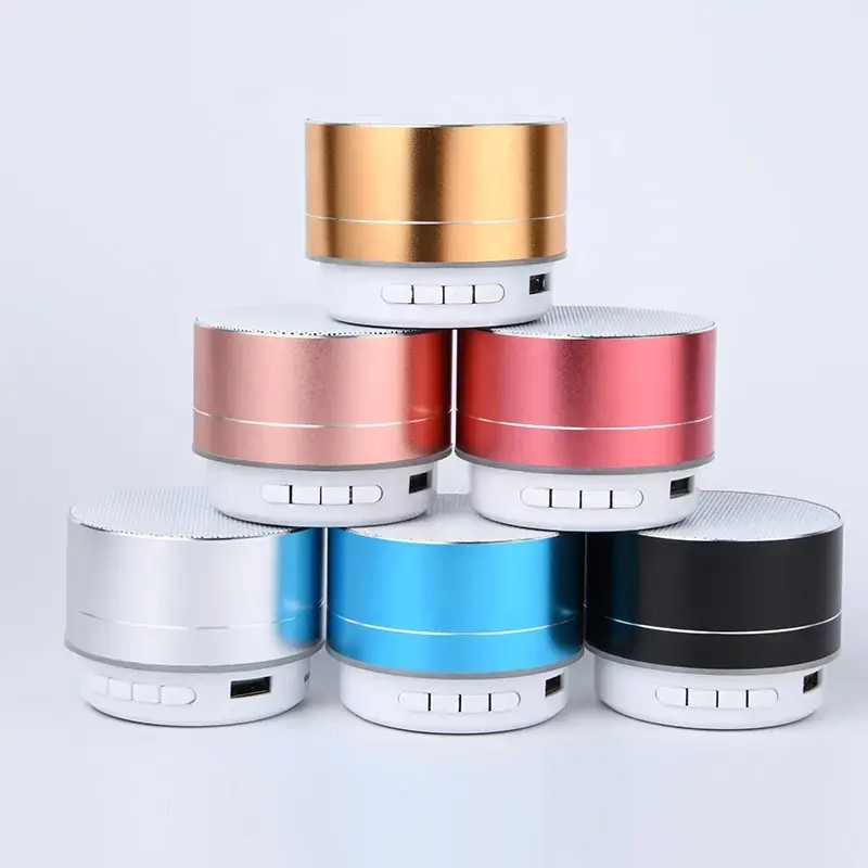 Hot selling colorful small round mini portable wireless speaker radio BT speaker