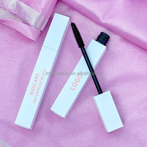 Mascara Volumisant 5D Anti-Bavures à Séchage Rapide, Vegan, Neutre, avec Brosse en Silicone Épaissie et Tube Carré Blanc, Personnalisable avec Logo - Product Image 1