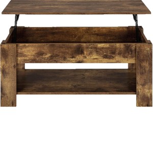 Cross-border home height-adjustable coffee <b>table</b>, minimalist modern coffee <b>table</b>, multi-functional <b>folding</b> coffee <b>table</b> with - Product Image 3