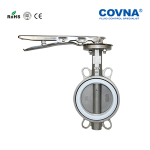 COVNA High-Performance DN250 Manual Hand Wheel Control Stainless Steel Double Offset Butterfly <b>Valve</b> for Water Media 90-Day - Product Image 6