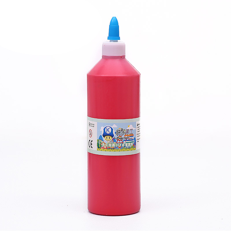 500ml watercolor red